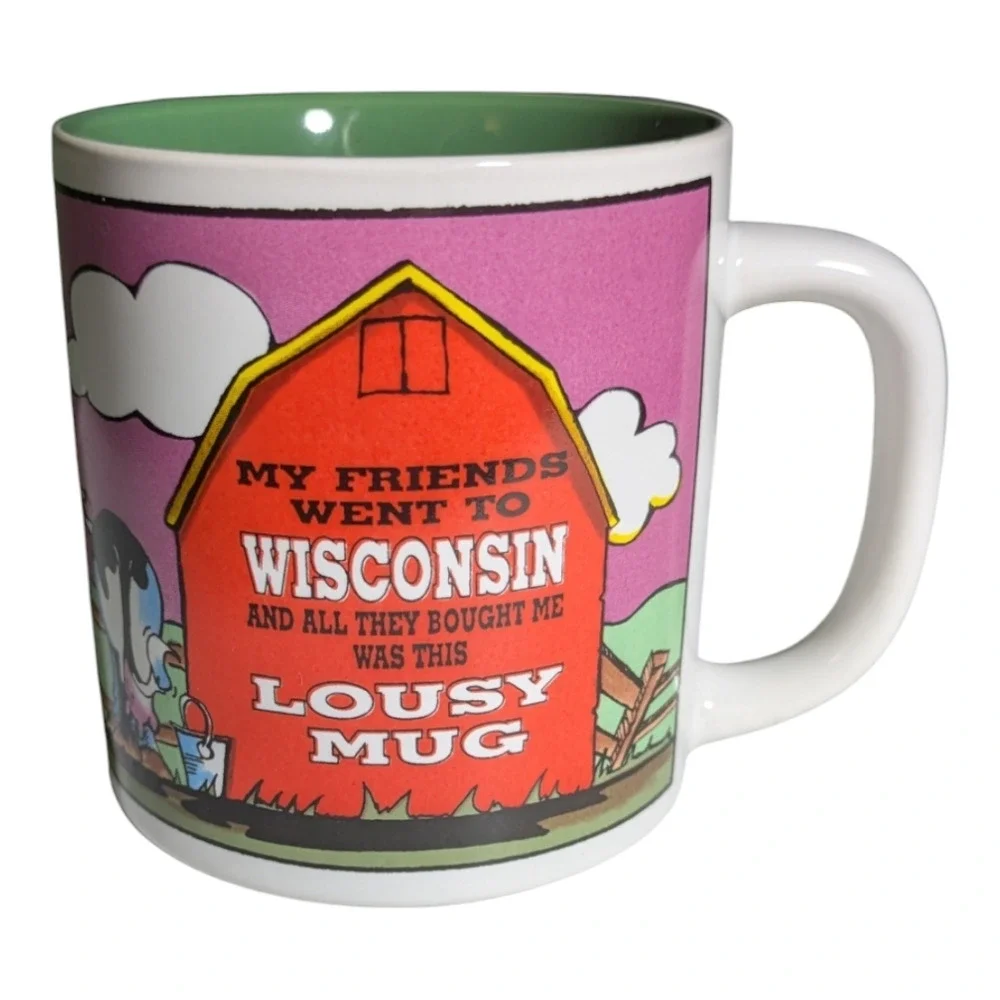Funny Novelty Mug Text 